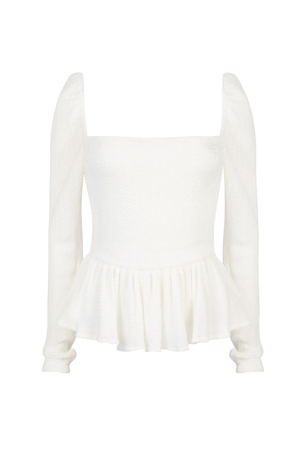 Load image into Gallery viewer, Square-neck knit top