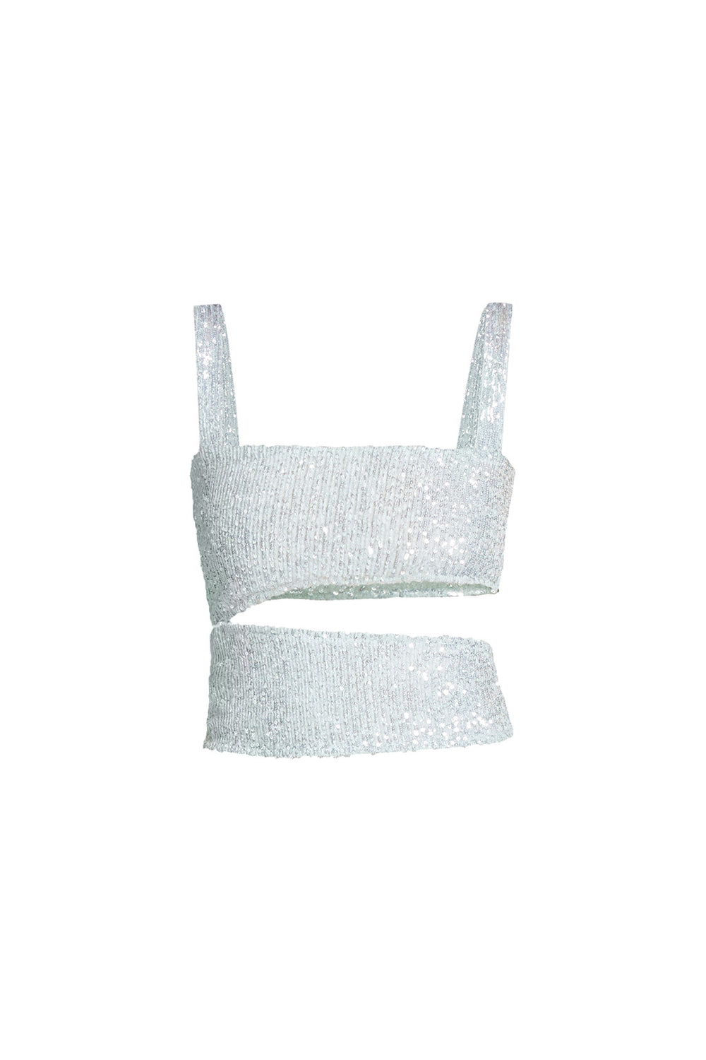 Load image into Gallery viewer, Sequin cut-out top