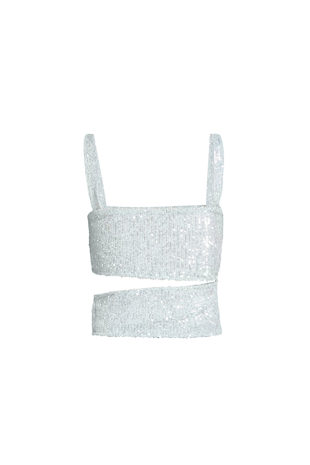 Load image into Gallery viewer, Sequin cut-out top