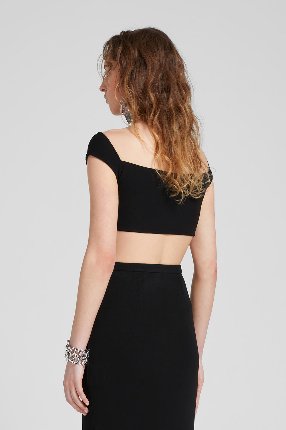 Load image into Gallery viewer, Jersey crop top