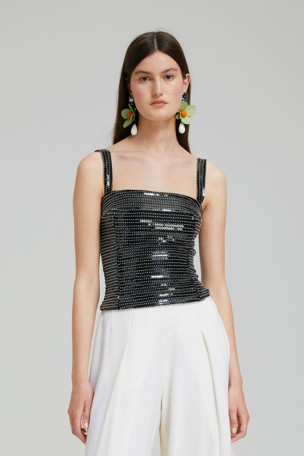 Load image into Gallery viewer, Sequin disco top