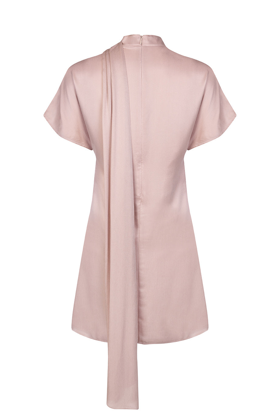 Load image into Gallery viewer, Drape neck mini dress