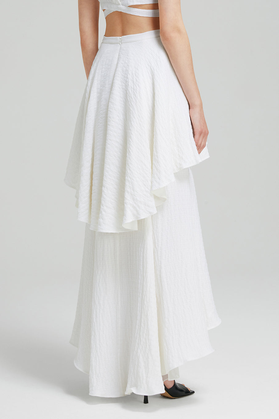 Load image into Gallery viewer, Layered maxi skirt