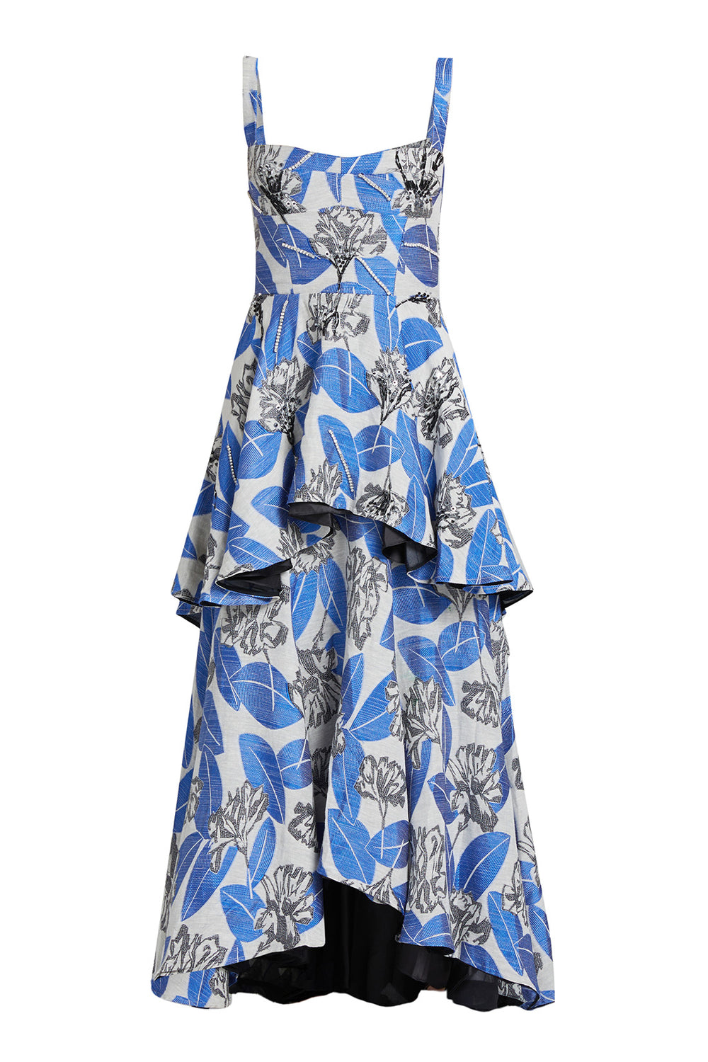 Load image into Gallery viewer, Jacquard flower gown