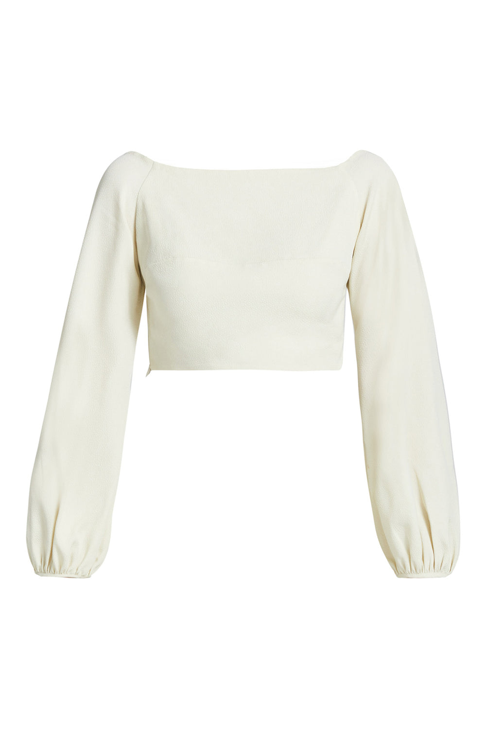 Load image into Gallery viewer, Textured crepe crop top