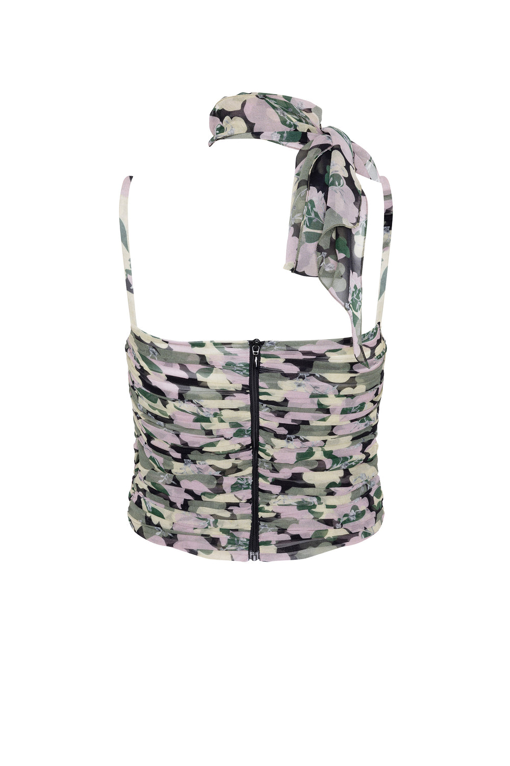 Load image into Gallery viewer, Gathered floral top
