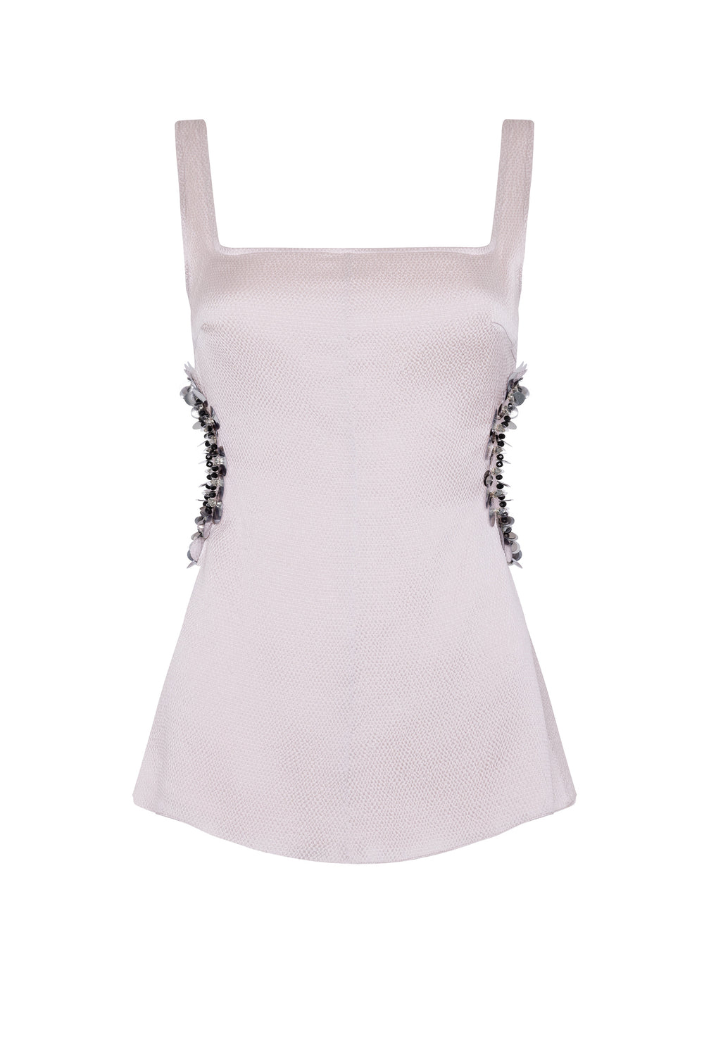 Load image into Gallery viewer, Embroidered cutout top