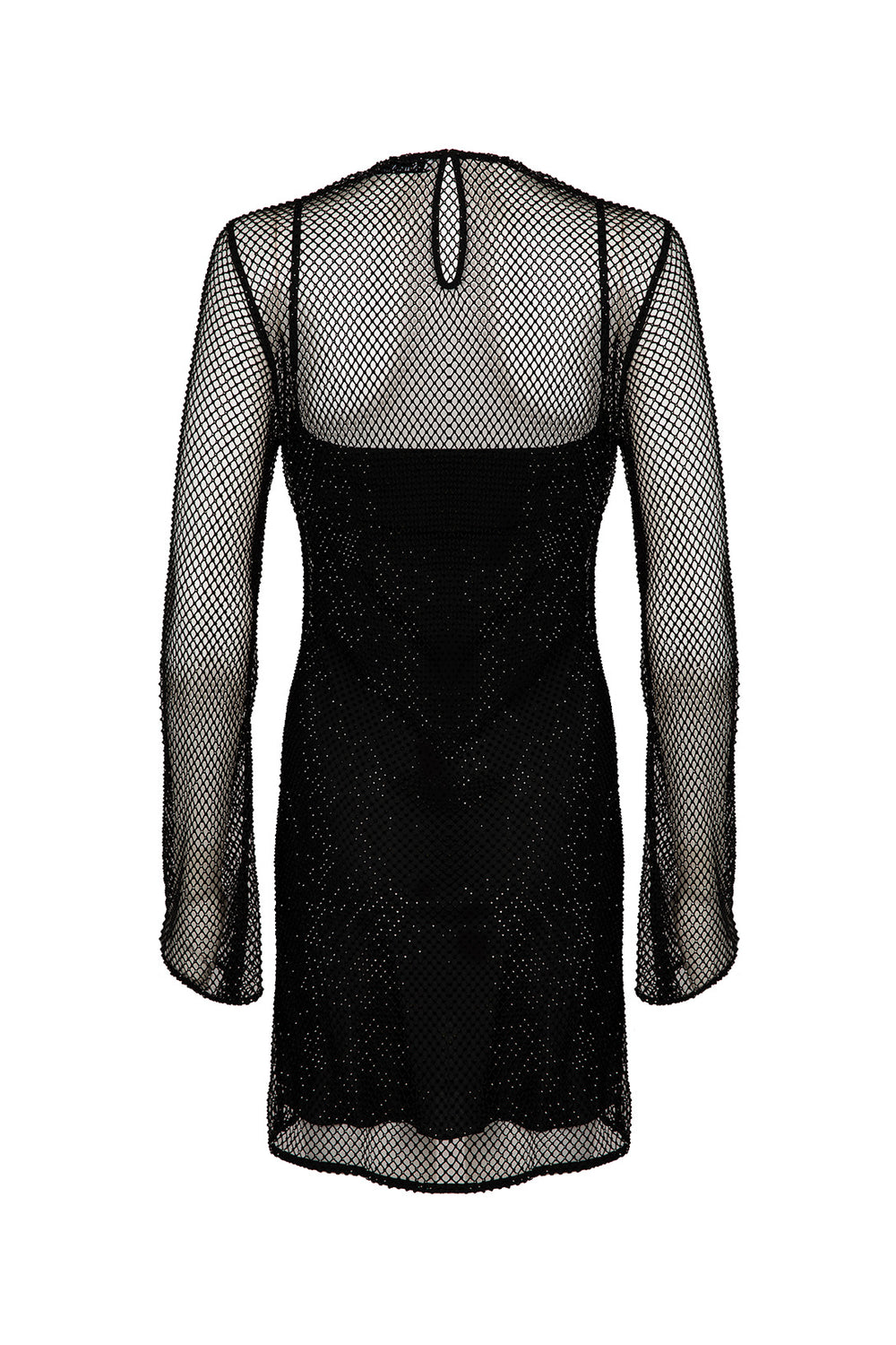 Load image into Gallery viewer, Black crystal dress