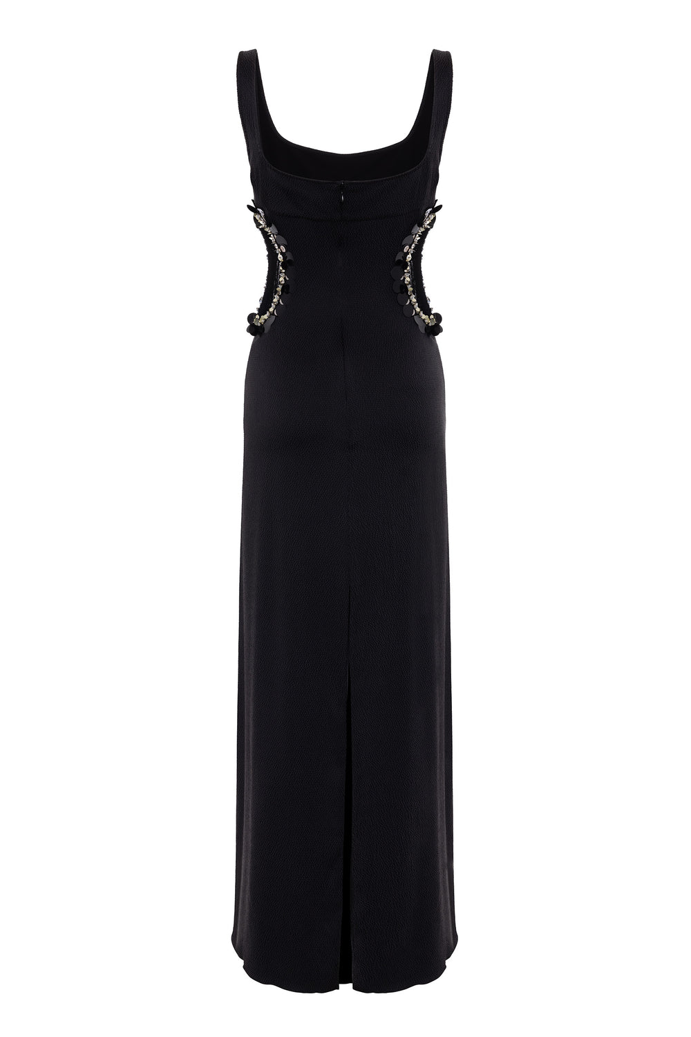 Load image into Gallery viewer, Embroidered cutout maxi dress