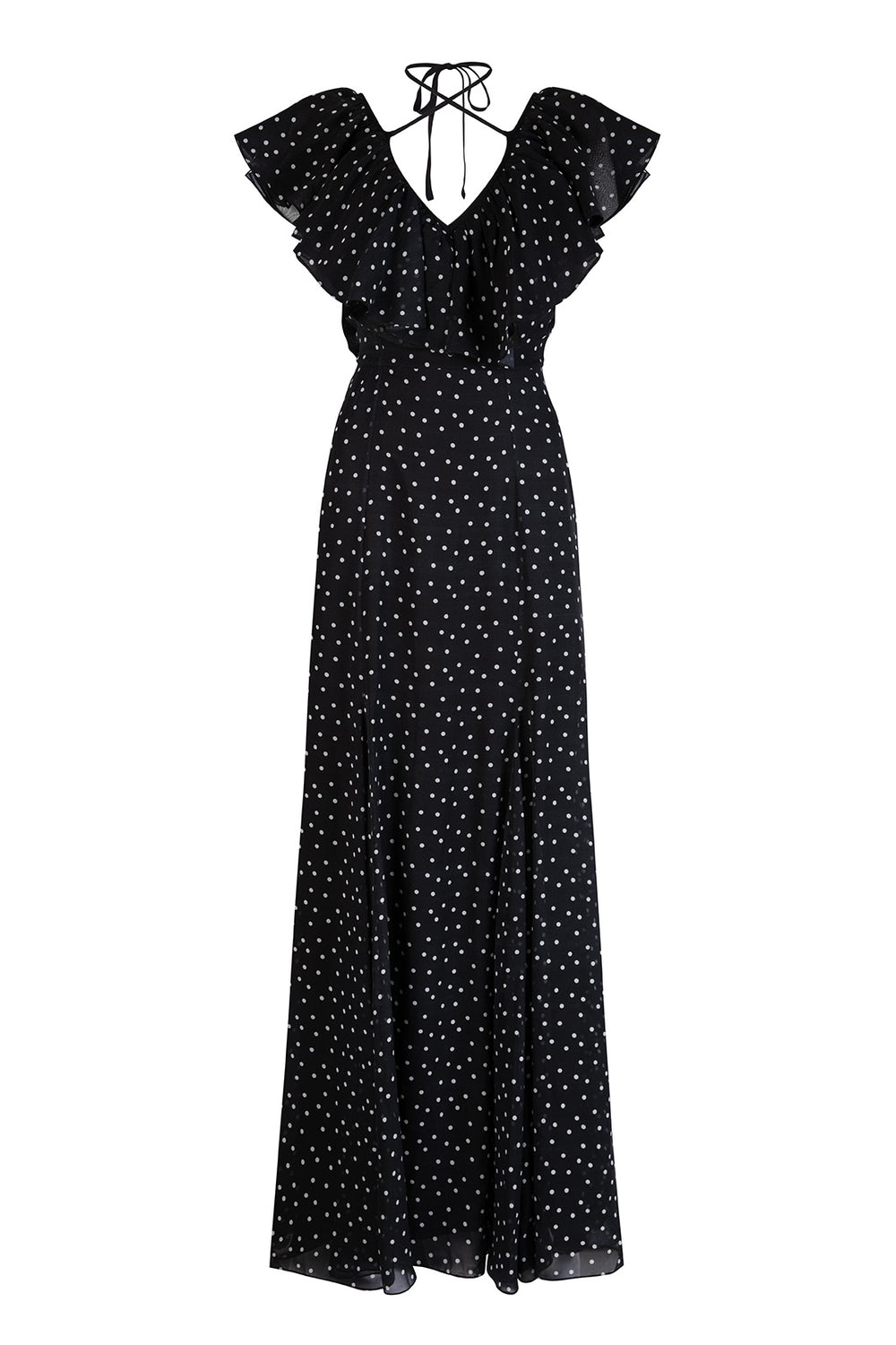 Load image into Gallery viewer, Ruffle polka dot Gown