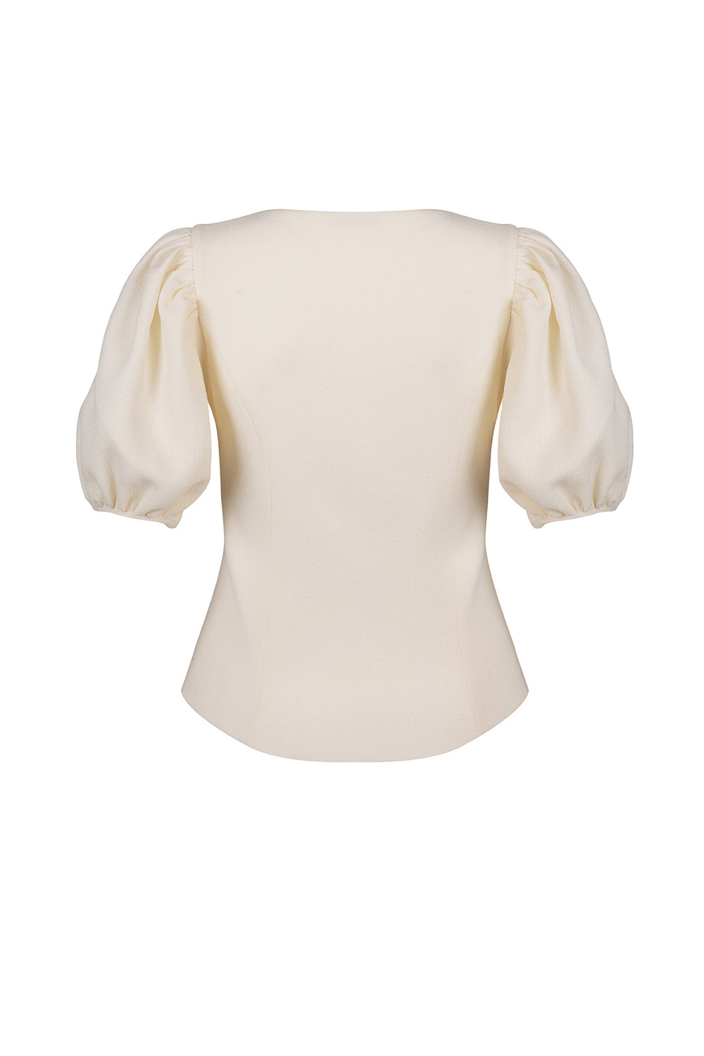 Load image into Gallery viewer, Puff sleeve wool top