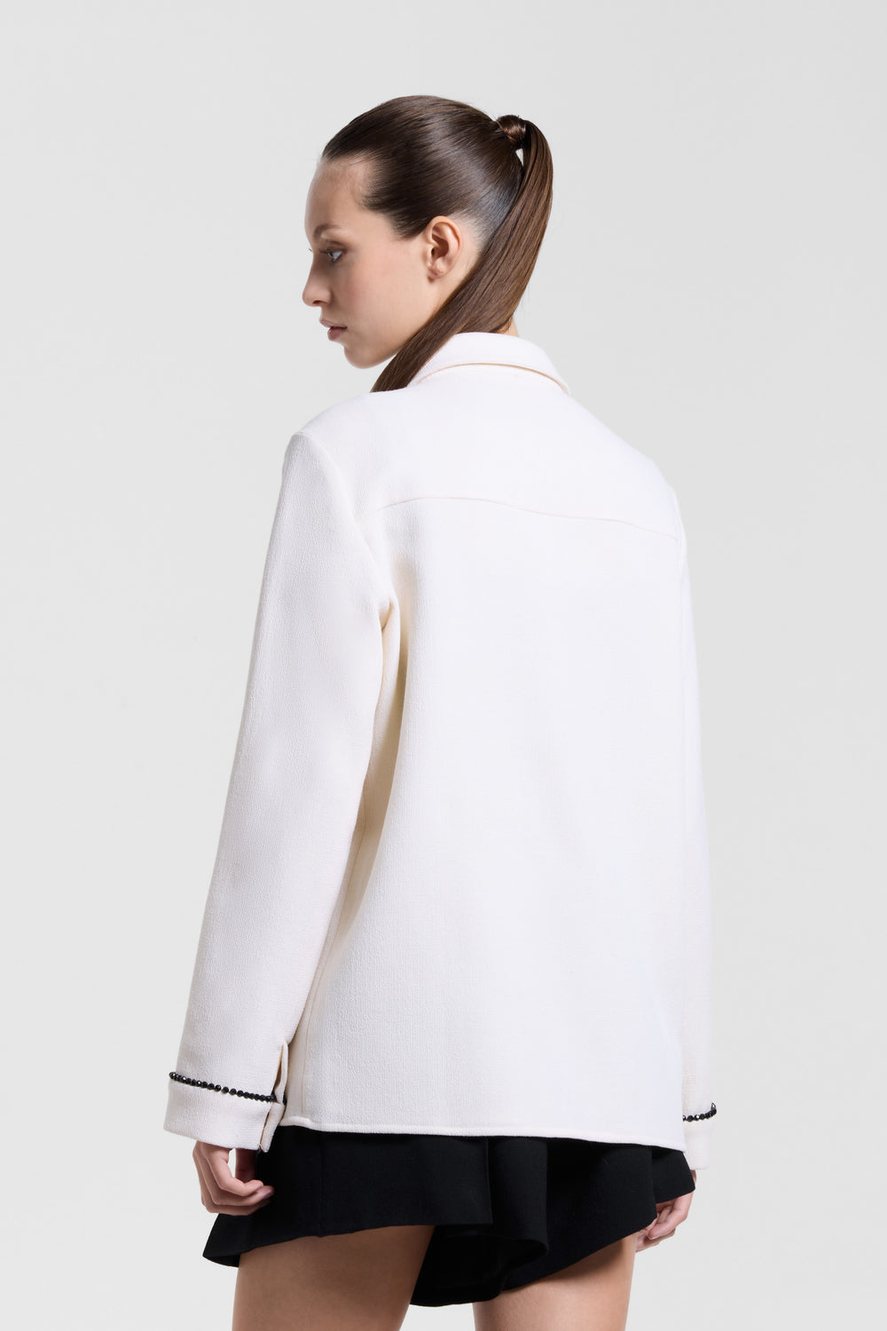 Load image into Gallery viewer, Ivory box jacket