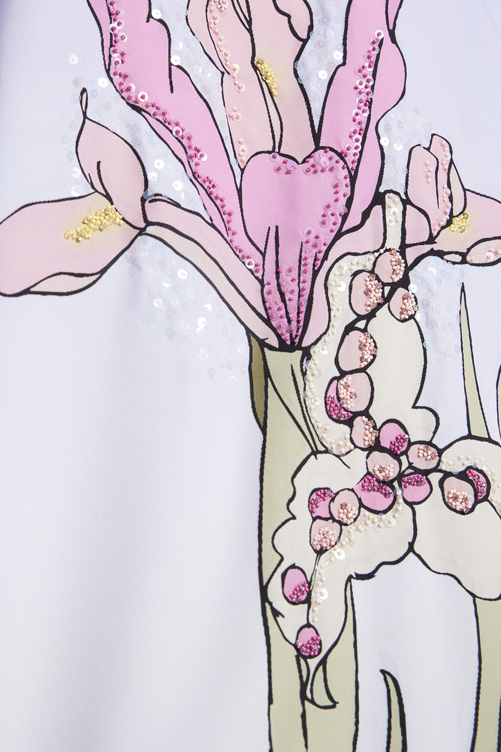 Load image into Gallery viewer, Iris embroidered kimono