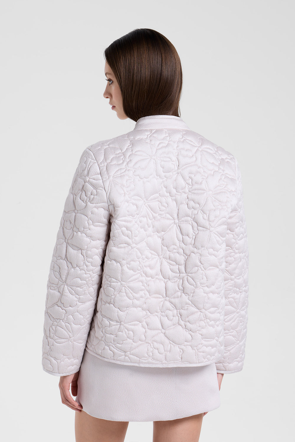 Load image into Gallery viewer, Quilted floral jacket