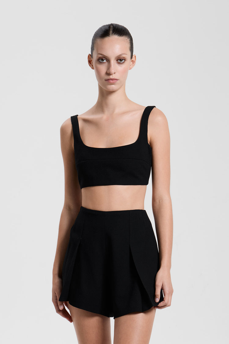 Lolo wool crop top