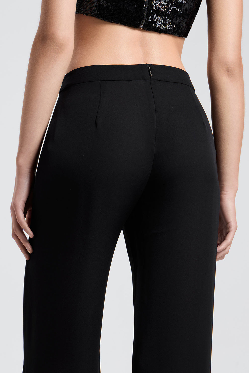 Load image into Gallery viewer, Semi-sheer silk trousers