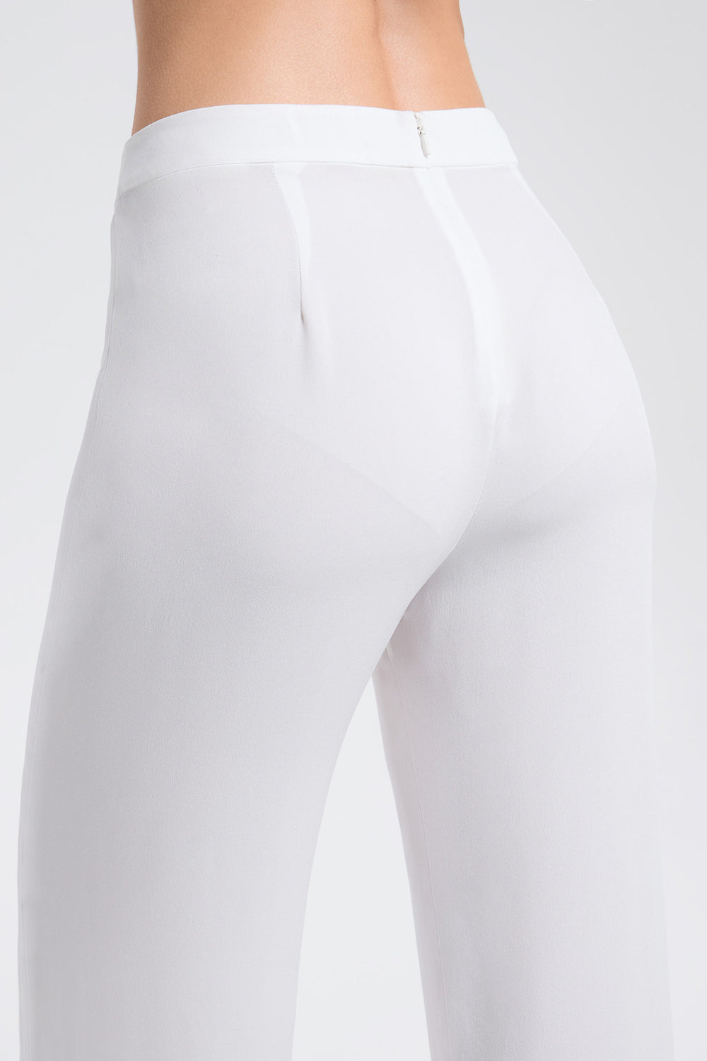 Load image into Gallery viewer, Semi-sheer silk trousers