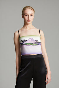 Mt Fuji crop cami
