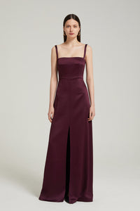 Square neck maxi dress