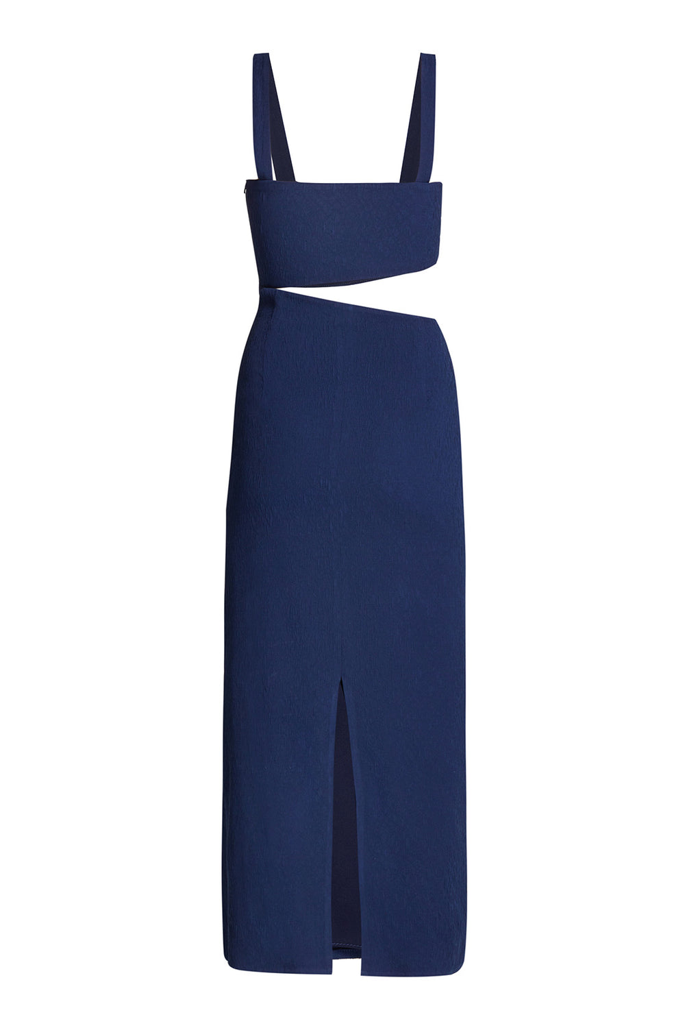 Load image into Gallery viewer, Cut-Out navy dress