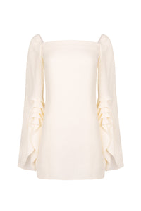 Crepe mini dress
