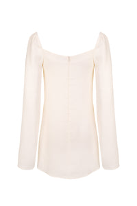 Crepe mini dress