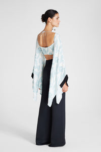 Kimono sleeve crop top