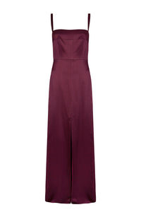 Square neck maxi dress