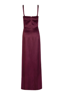 Square neck maxi dress
